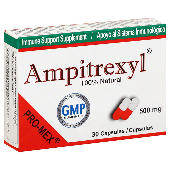 Pro Mex Ampitrexyl – 500 mg Capsules – Immune Support by Pasteur Pharmacy