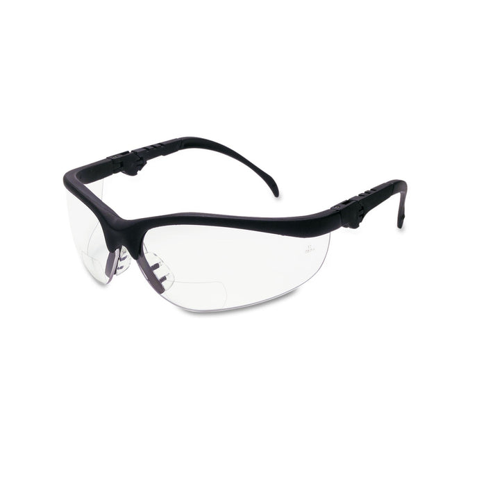 MCR Klondike Magnifier Glasses, 1.5 Magnifier, Clear Lens