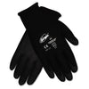 MCR Ninja HPT PVC coated Nylon Gloves, Small, Black, Pair