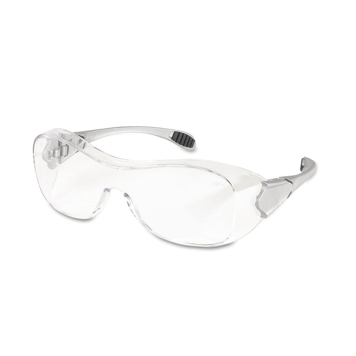 MCR Law Over the Glasses Safety Glasses, Clear Anti-Fog Lens