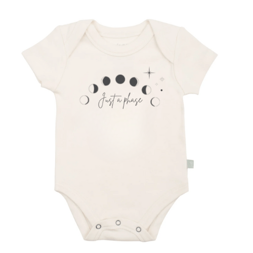 graphic bodysuit | just a phase by Finn + Emma