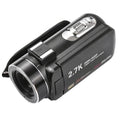 2.7K Camcorder 42MP 18x Zoom Digital Video Camera with 270° Rotating IPS Screen by DailySale