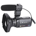 2.7K Camcorder 42MP 18x Zoom Digital Video Camera with 270° Rotating IPS Screen by DailySale