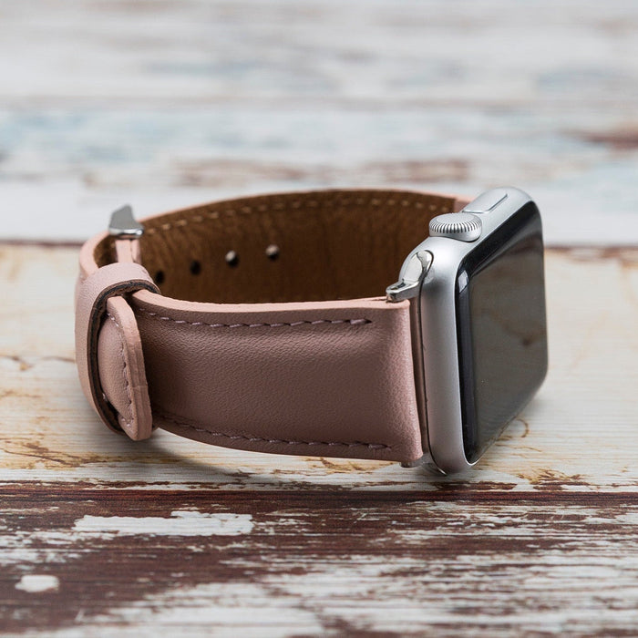 Genuine Leather Apple Watch Band Series 11/10/9/8/7/6/5/4/ SE / Ultra 1/2/3 by Arleathercraft