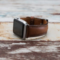 Genuine Leather Apple Watch Band Series 11/10/9/8/7/6/5/4/ SE / Ultra 1/2/3 by Arleathercraft
