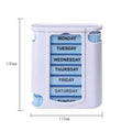 28 Grid Container Organizer Medicine Weekly Storage Pill 7 Day Tablet Sorter Box Case by DailySale
