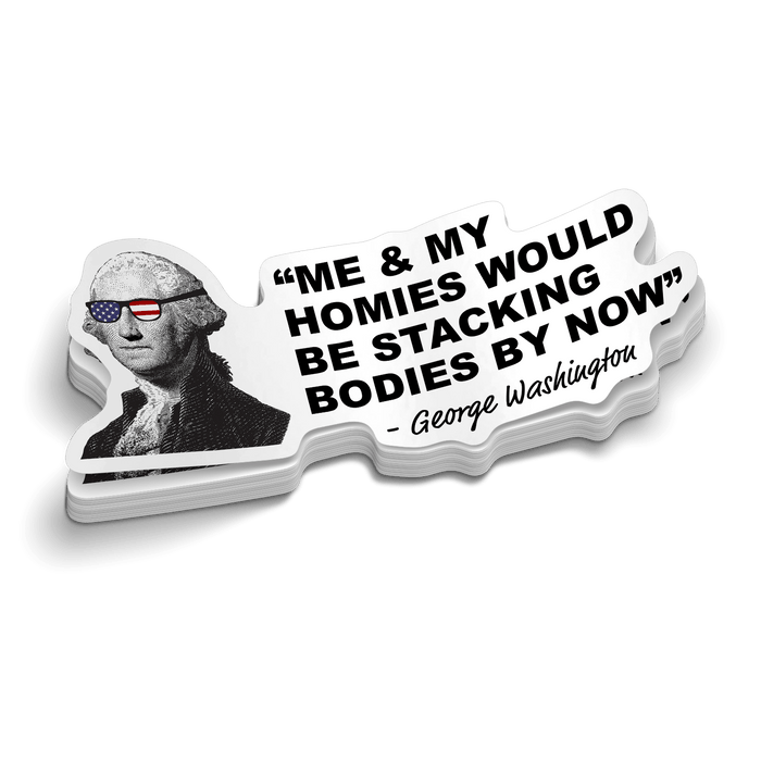 Stacking Bodies - Hard Hat Decal by Armed American Supply