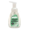 GOJO Green Certified Foam Soap, Fragrance-Free, 7.5 oz Pump Bottle, 6/Carton