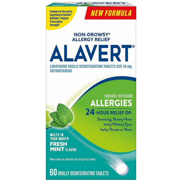 Alavert Non -Drowsy Allergy Relief Odt Mint 60Ct by Pasteur Pharmacy