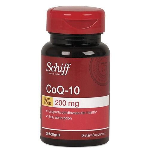 Schiff CoQ-10 200 Mg - 30 Softgels by Pasteur Pharmacy