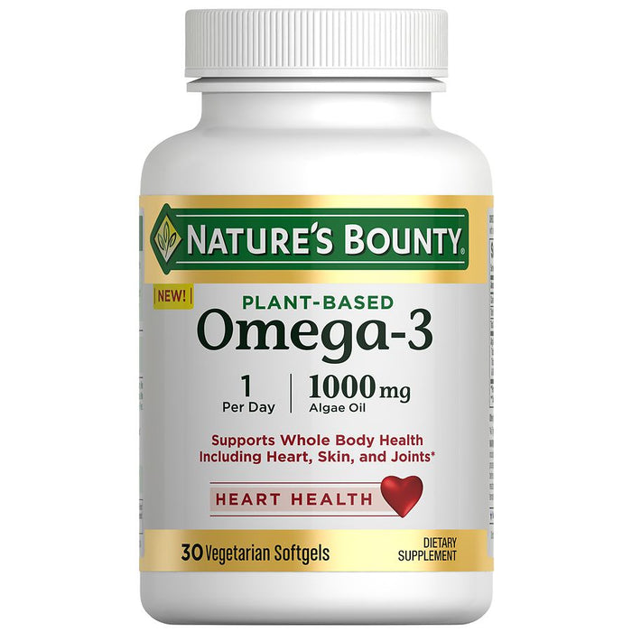 Nature's Bounty Plant Base Omega 3 Algae Oil by Pasteur Pharmacy