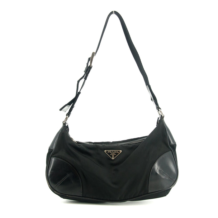 Prada Nylon Tessuto Black One Shoulder Bag #2802 by Bolt Boutique