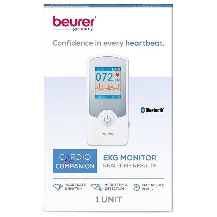 Beurer Cardio Companion - Portable Bluetooth ECG Monitor (ME75) by Pasteur Pharmacy