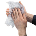 GOJO Scrubbing Towels, Hand Cleaning, 2-Ply, 10.5 x 12, Fresh Citrus, Silver/Yellow, 72/Bucket