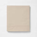 Threshold 300 Thread Count Ultra Soft Flat Sheet True Khaki, Queen by Vanessa Jane