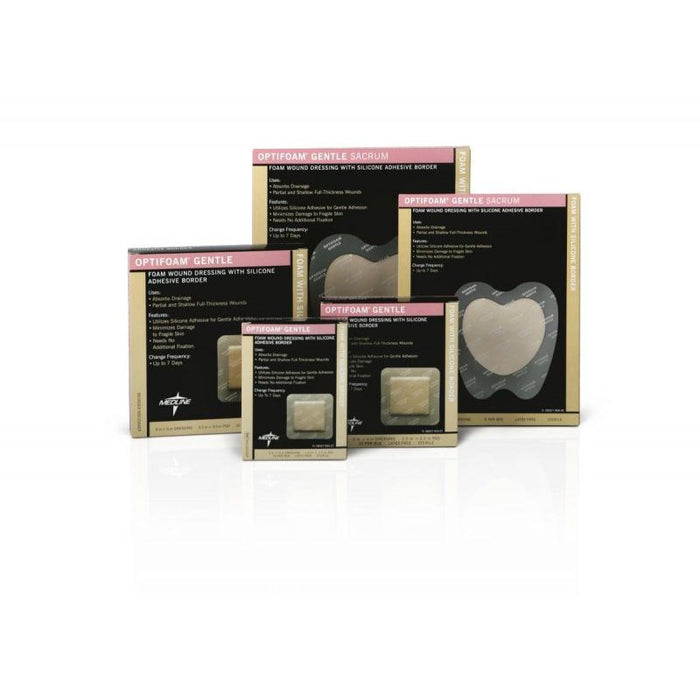 Optifoam Gentle Foam Dressing 4 X 4 In by Pasteur Pharmacy