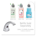 GOJO CXi Touch Free Counter Mount Soap Dispenser, 1,500 mL/2,300 mL, 2.25 x 5.75 x 9.39, Chrome
