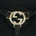 Gucci Interlocking G Black Shoulder Bag #2803 by Bolt Boutique