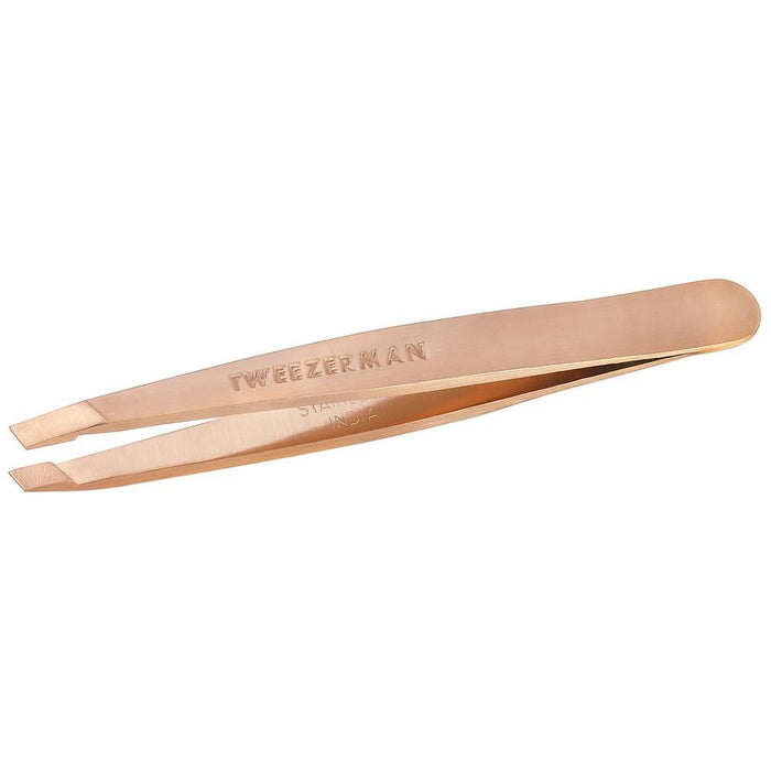 Tweezerman Rose Gold Mini Slant Tweezer - 1023373 by Pasteur Pharmacy