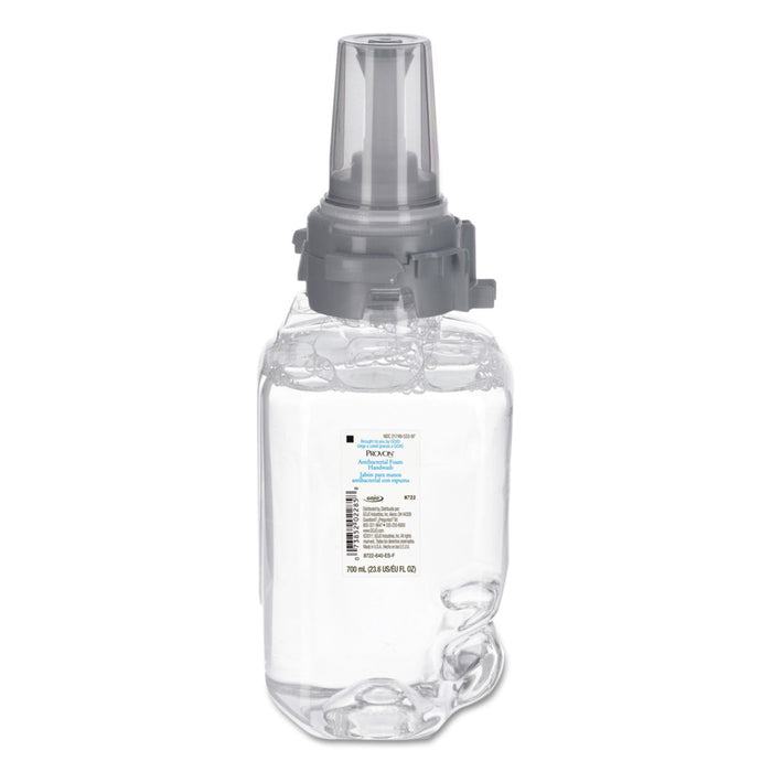 PROVON Clear and Mild Foam Hand Wash, Unscented, 700 mL Refill, 4/Carton