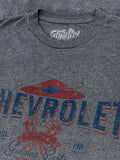 Chevrolet Genuine Parts T-Shirt - Gray by Tee Luv