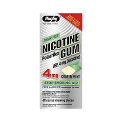 Rugby Nicotine Gum 4 Mg Cm by Pasteur Pharmacy
