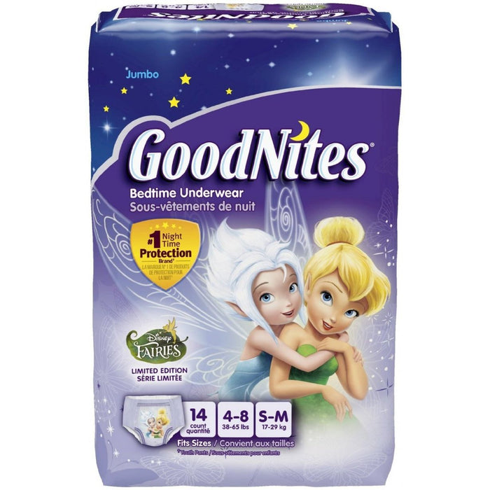 GoodNites Small/Medium Disney Princess Moana Girls Nighttime Underwear by Pasteur Pharmacy