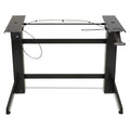 WorkFit-B Sit-Stand Base, Up to 88 lb, 42" x 26" x 32" to 51.5", Black