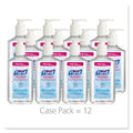 PURELL Advanced Refreshing Gel Hand Sanitizer, 12 oz Pump Bottle, Clean Scent