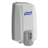 PURELL NXT SPACE SAVER Dispenser, 1,000 mL, 5.13 x 4 x 10, White/Gray