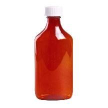 Rexam Amber Plastic Oval 50 X 8 Oz by Pasteur Pharmacy
