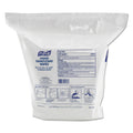 PURELL Hand Sanitizing Wipes, 6 x 8, Fresh Citrus Scent, White, 1,200/Refill Pouch, 2 Refills/Carton