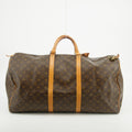 Louis Vuitton Monogram Canvas Keepall 60 Boston Bag Brown #2811 by Bolt Boutique