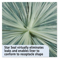 Stout EcoSafe-6400 Bags, 64 gal, 0.85 mil, 48" x 60", Green, 30/Box