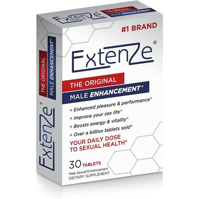 Extenze Male Enhancement Original Formula, 30 Tablets by Pasteur Pharmacy