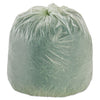 Stout EcoSafe-6400 Bags, 30 gal, 1.1 mil, 30" x 39", Green, 48/Box