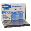 Stout Insect-Repellent Trash Bags, 55 gal, 2 mil, 37" x 52", Black, 65/Box