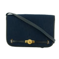 Christian Dior Vintage Trotter Canvas / Leather Shoulder Bag Blue #2814 by Bolt Boutique