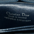 Christian Dior Vintage Trotter Canvas / Leather Shoulder Bag Blue #2814 by Bolt Boutique