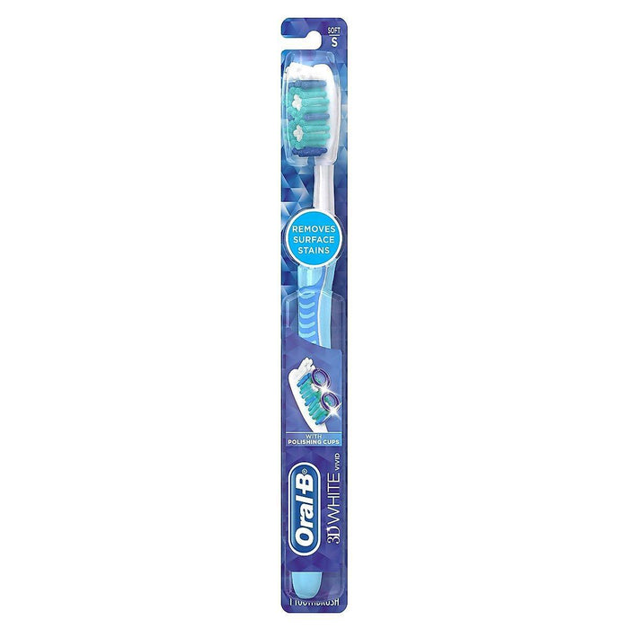 Oral B 3D White Vivid Manual Toothbrush, Soft Bristles by Pasteur Pharmacy