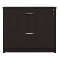 Alera Valencia Series Lateral File, 2 Legal/Letter-Size File Drawers, Espresso, 34" x 22.75" x 29.5"