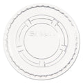 Dart Portion/Souffle Cup Lids, Fits 0.5 oz to 1 oz Cups, PET, Clear, 125 Pack, 20 Packs/Carton