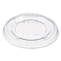 Dart Portion/Souffle Cup Lids, Fits 3.25 oz to 9 oz Cups, Clear, 125/Pack, 20 Packs/Carton