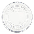Dart Portion/Souffle Cup Lids, Fits 3.25 oz to 9 oz Cups, Clear, 125/Pack, 20 Packs/Carton