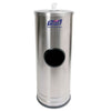 PURELL Dispenser Stand for Sanitizing Wipes, 1,500 Wipe Capacity, 10.25 x 10.25 x 14.5, Stainless Steel