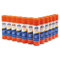 Elmer's Disappearing Glue Stick, 0.77 oz, Applies White, Dries Clear, 12/Pack
