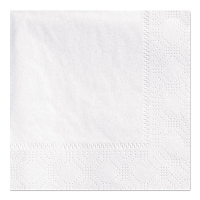 Hoffmaster Beverage Napkins, 2-Ply 9 1/2 x 9 1/2, White, Embossed, 1000/Carton