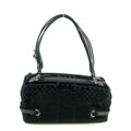 Chanel Black CC Coco Mark Suede One Shoulder Bag 10 Series #2819 by Bolt Boutique