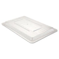 Rubbermaid Food/Tote Box Lids, 12 x 18, Clear, Plastic