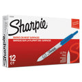 Sharpie Retractable Permanent Marker, Extra-Fine Needle Tip, Blue